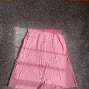Pink Women's A-Line Skirt